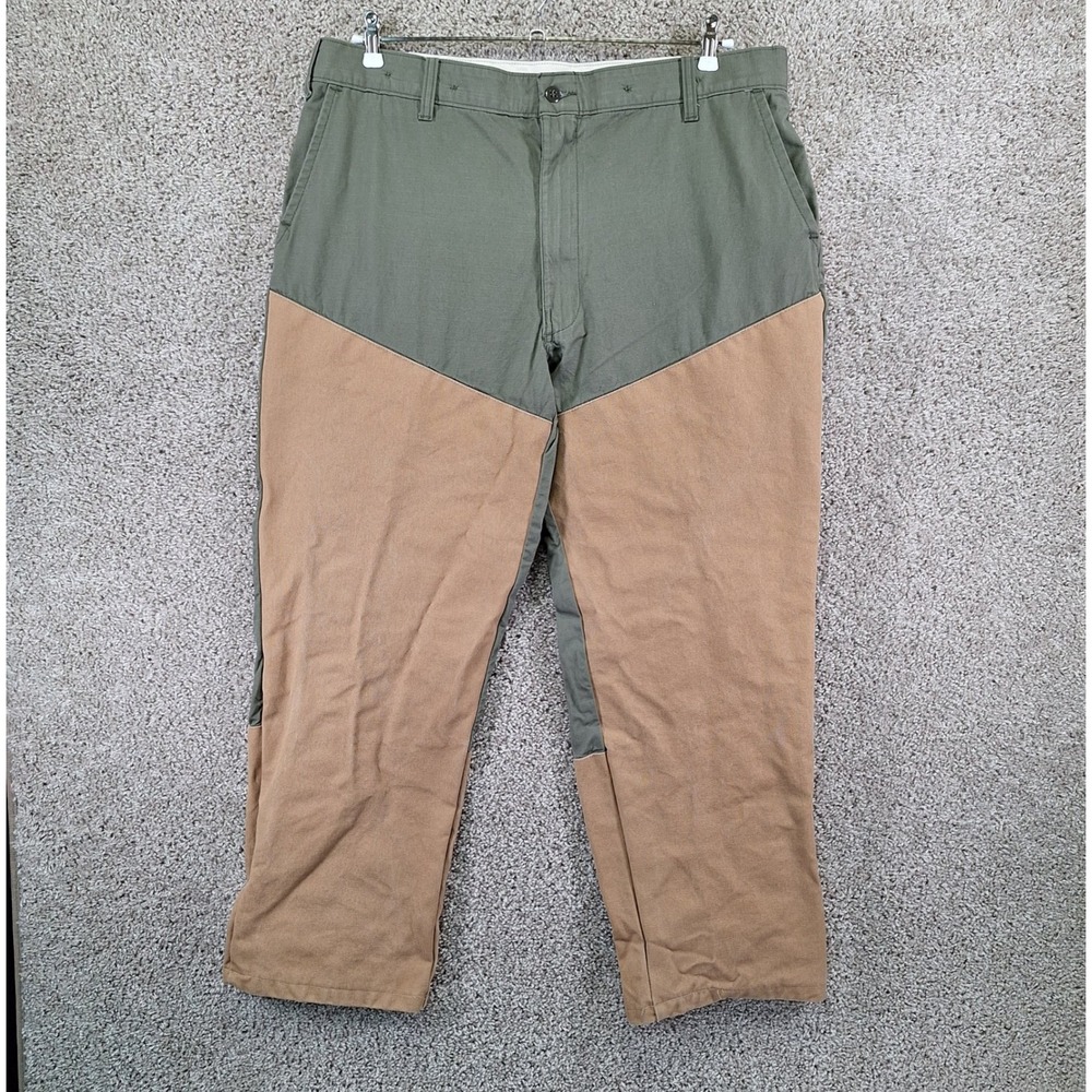 Rattlers Brand Field Brush Hunting Pants Men 40x31 (Fits 40x28.5) Colorblock USA